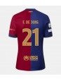 Barcelona Frenkie de Jong #21 Hjemmedrakt 2024-25 Korte ermer